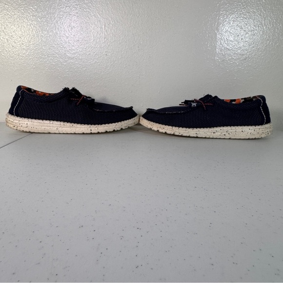 Hey Dude Wally Sox "Blue Multi" Men's Size 10 - Picture 9 of 14